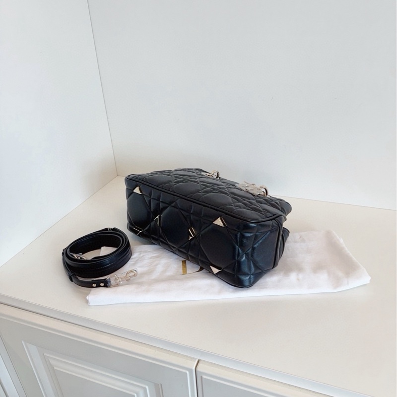 ✨Dior 黑金95.22bag 中號 Jisoo同款 99新🖤-7