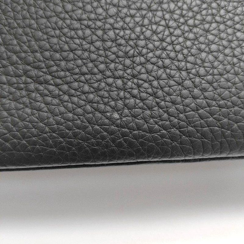 DIOR Diorissimo大號黑色牛皮手提包單肩包斜挎包金色五金-10