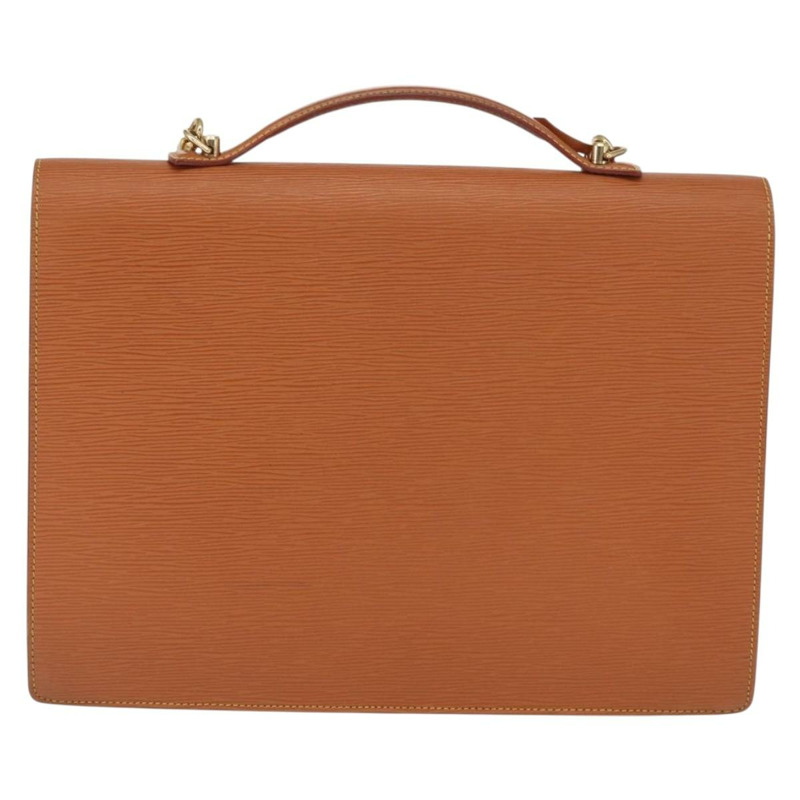 【日本直送】路易威登 Epi Porte Documents Bandouliere 棕色 M54468 Auth ep12652-1