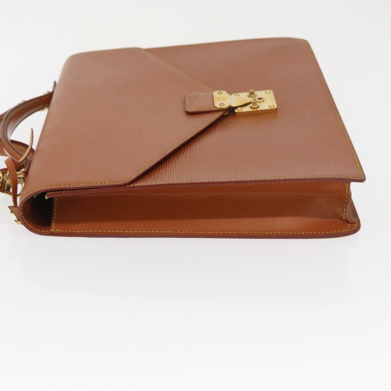 【日本直送】路易威登 Epi Porte Documents Bandouliere 棕色 M54468 Auth ep12652-3