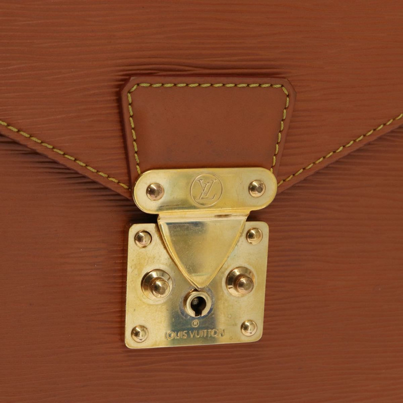 【日本直送】路易威登 Epi Porte Documents Bandouliere 棕色 M54468 Auth ep12652-19