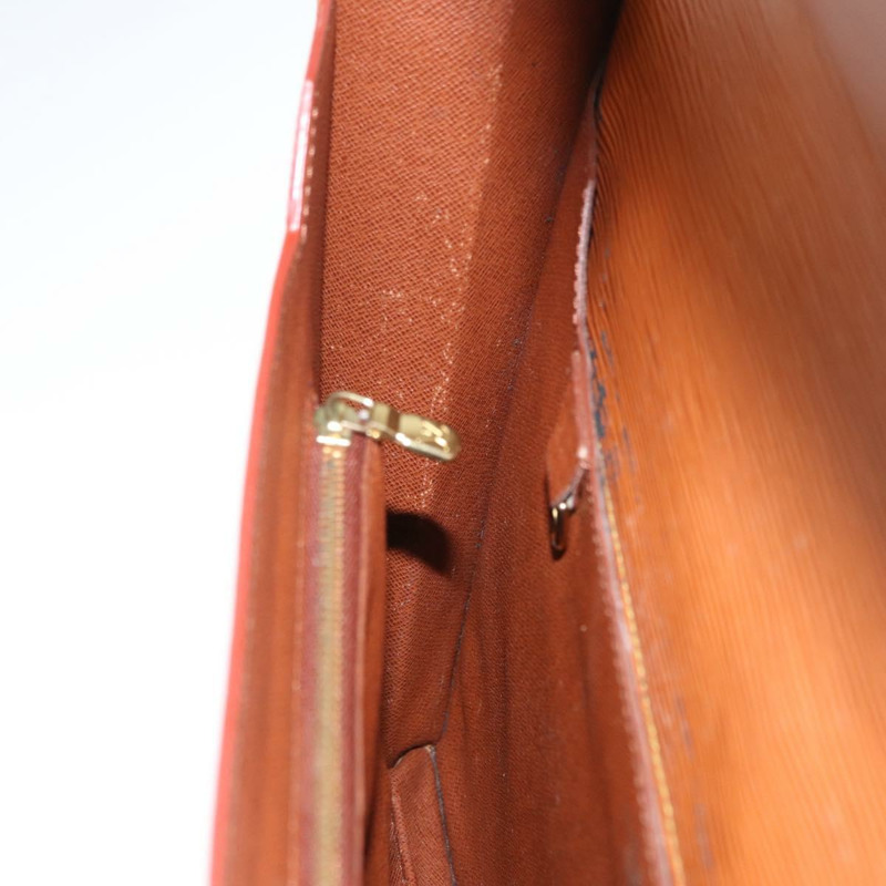 【日本直送】路易威登 Epi Porte Documents Bandouliere 棕色 M54468 Auth ep12652-23