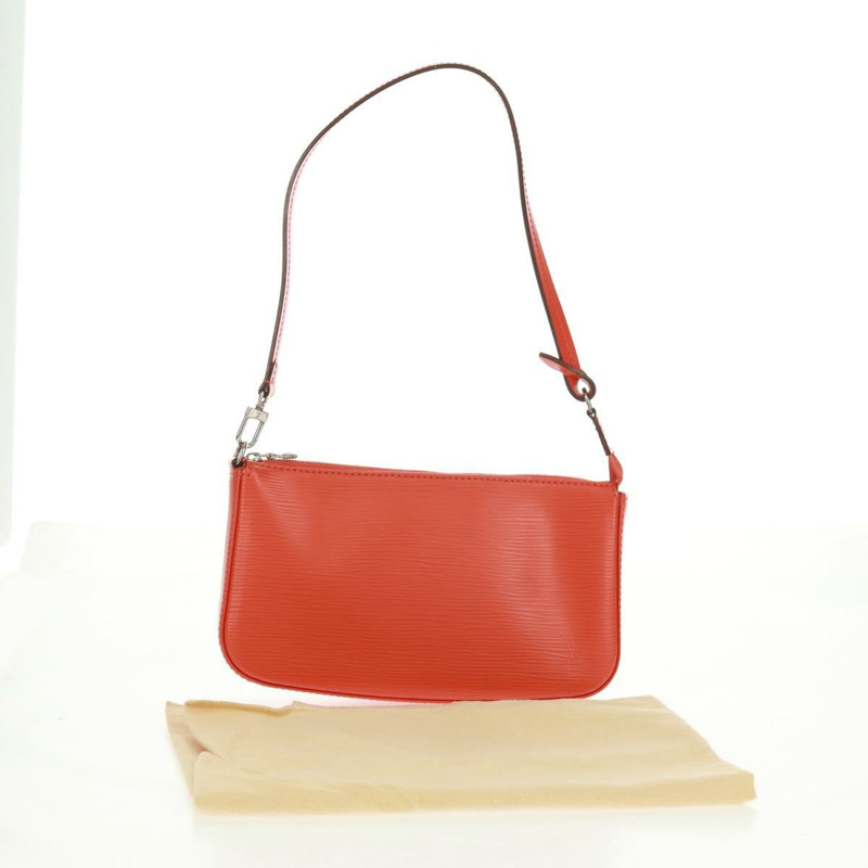 【日本直送】路易威登 Epi Pochette Accessoires 配件袋 Pimon LV 正品 163702V-11