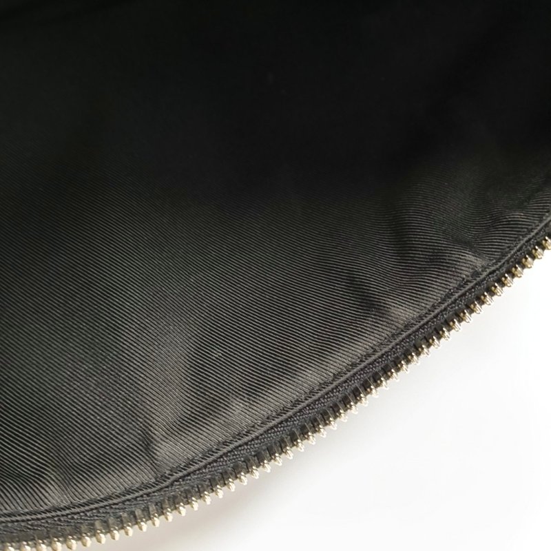 LOUIS VUITTON HUNTER中號灰色塗層帆布棋盤格單肩包手提包銀色五金-11