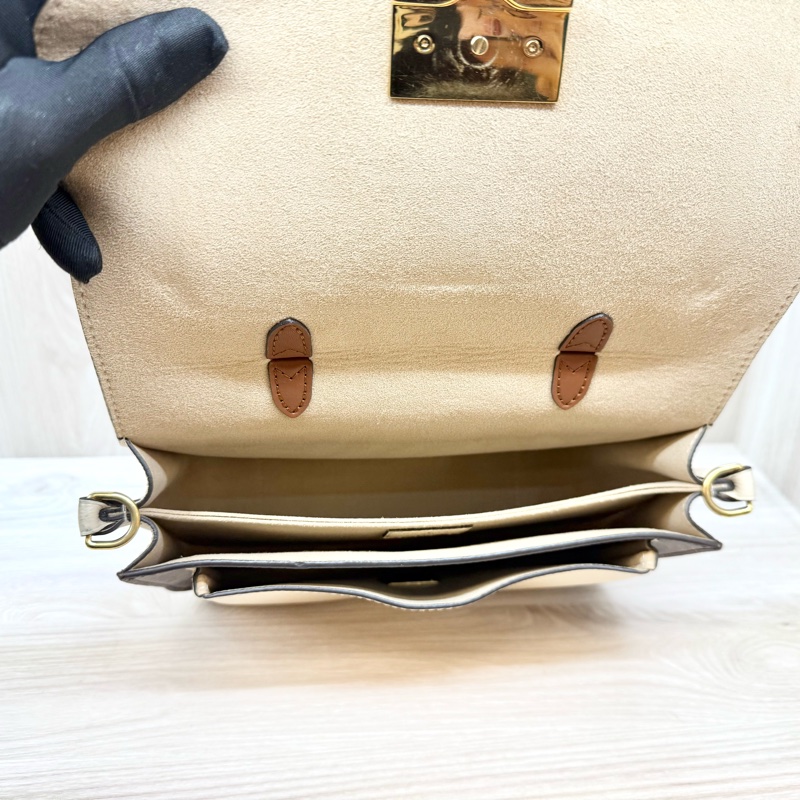 LV原花白鎖頭Vaugirard手提斜背包M44354-5