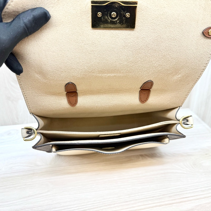 LV原花白鎖頭Vaugirard手提斜背包M44354-6