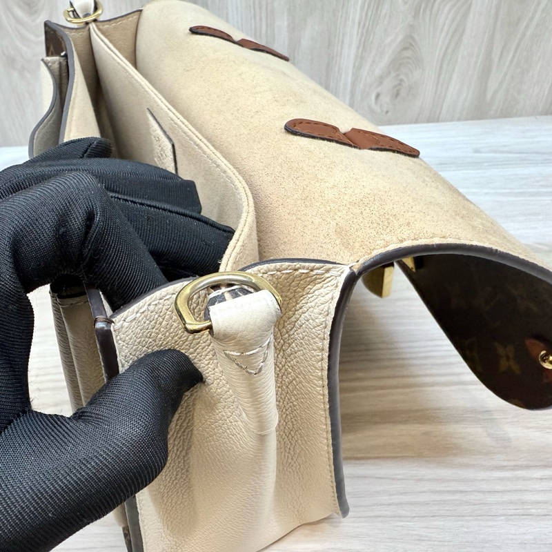 LV原花白鎖頭Vaugirard手提斜背包M44354-16