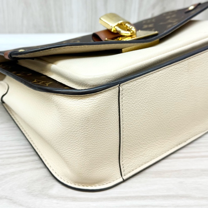 LV原花白鎖頭Vaugirard手提斜背包M44354-18