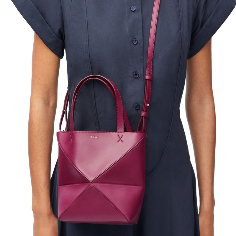 Loewe 女士 Puzzle Fold 迷你單肩包均碼碼MINI、16.5cm*9.5cm*20cm-2