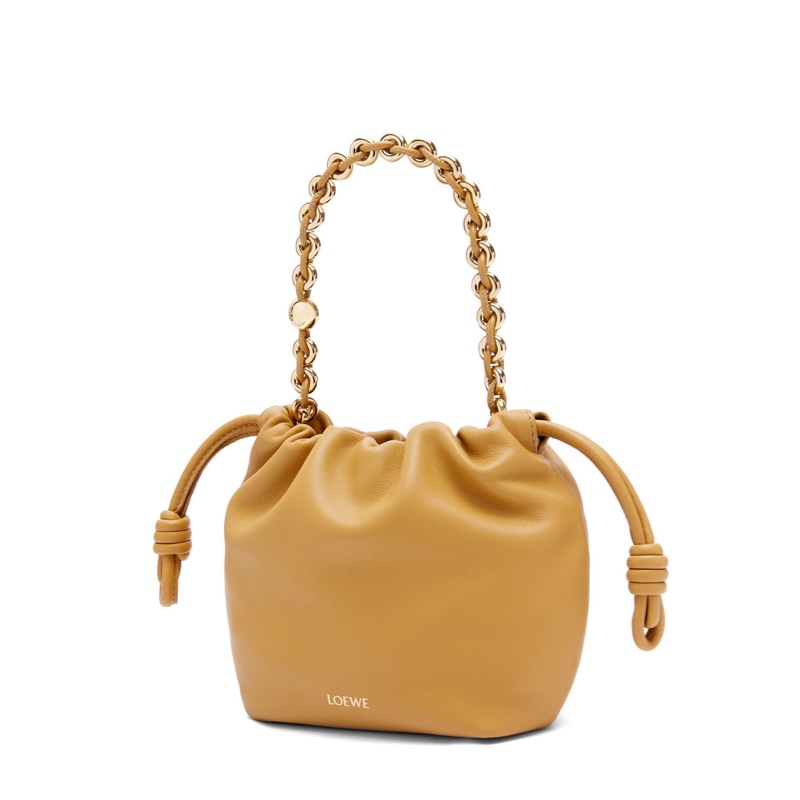 Loewe 女士 褶皺抽繩單肩包均碼碼MINI、23cm*5.5cm*17cm-1