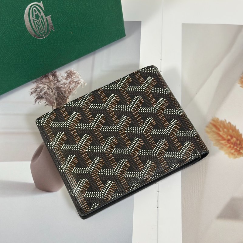 GOYARD Victoire雙折錢包 - 黑-0