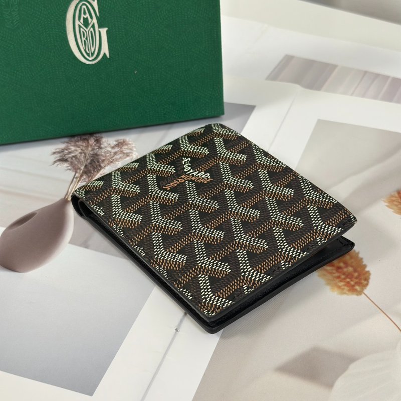 GOYARD Victoire雙折錢包 - 黑-4