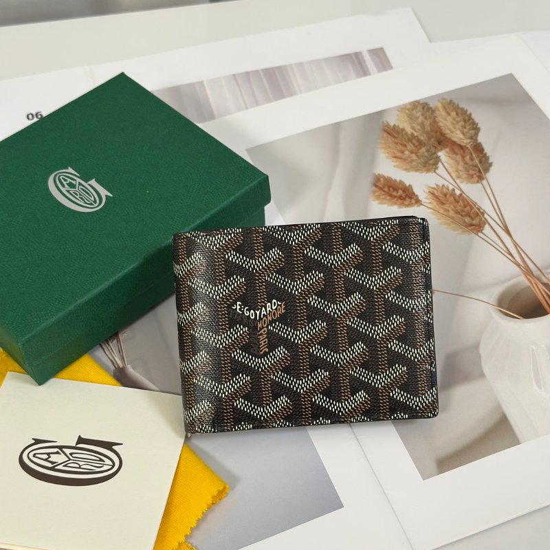 GOYARD Victoire雙折錢包 - 黑-5
