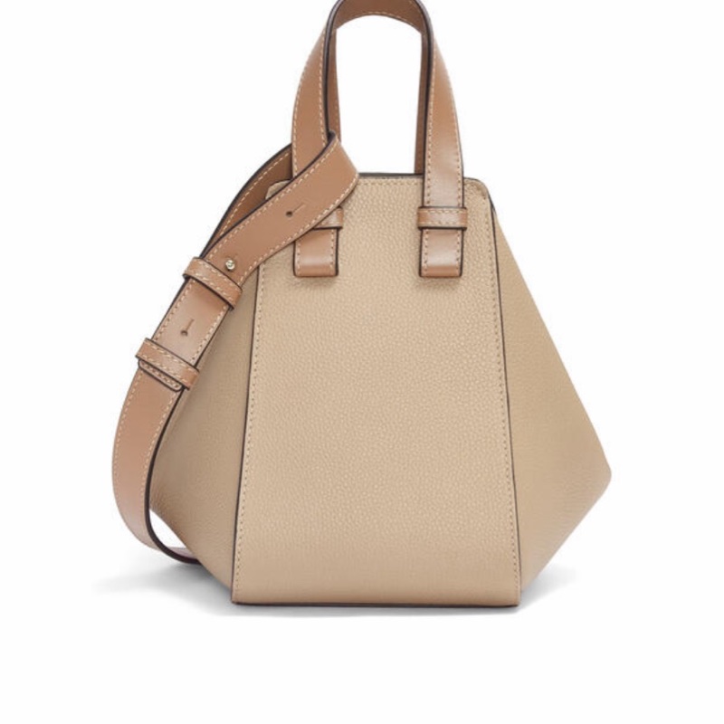 Loewe 女士 粒面牛皮革 Hammock 手提包均碼碼常規、19.5cm*14.4cm*20.8cm-4