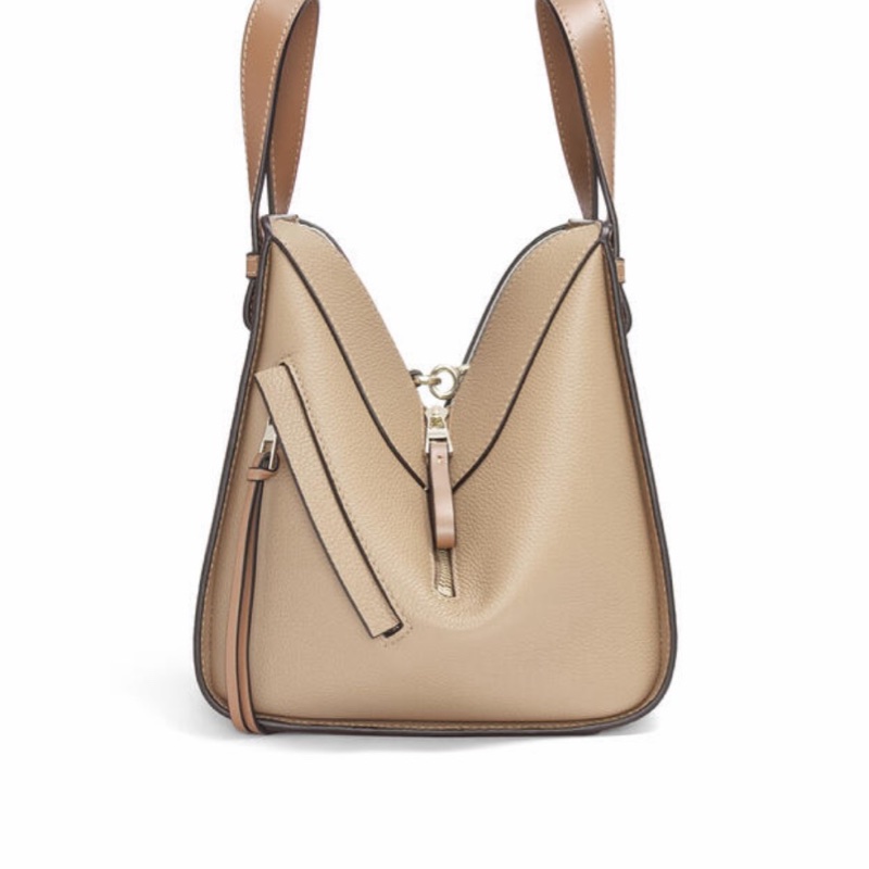 Loewe 女士 粒面牛皮革 Hammock 手提包均碼碼常規、19.5cm*14.4cm*20.8cm-5
