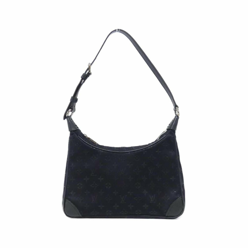 路易威登 Monogram Satin Little Boulogne 單肩包 M92142-0
