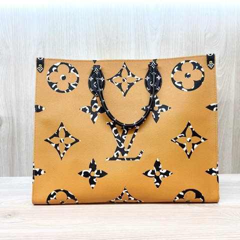 LV撞色叢林系列OntheGo GM手提托特包 M44675