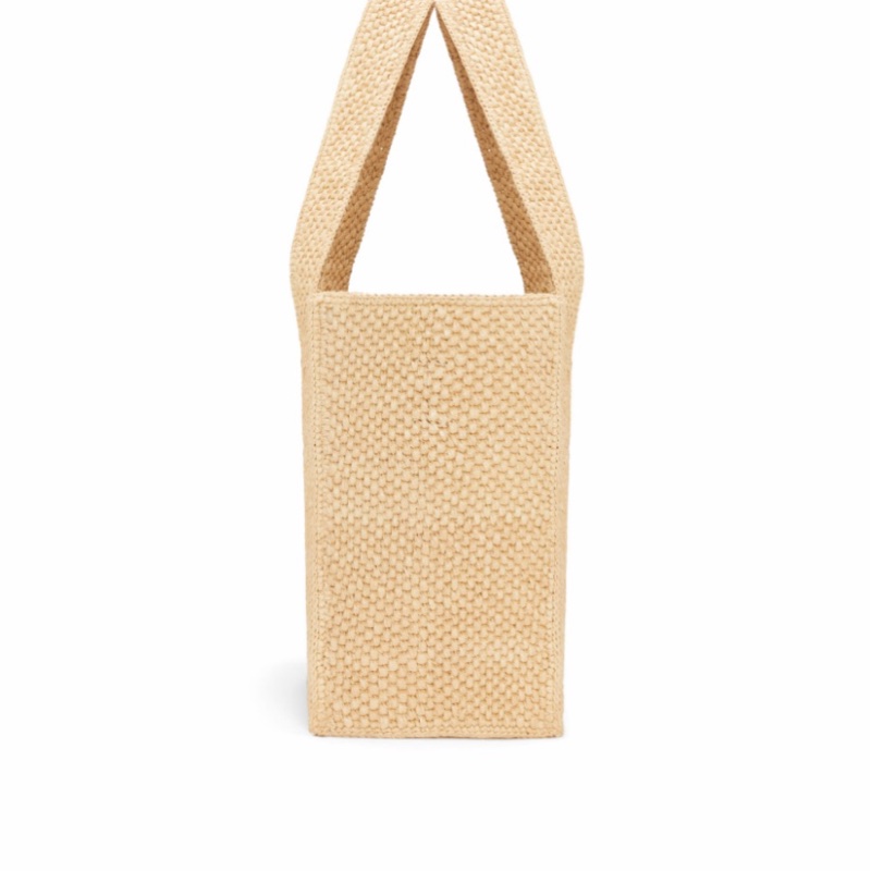 Loewe 女士 中號 LOEWE 拉菲草字體托特單肩包均碼碼中號、30cm*15cm*25.5cm-1