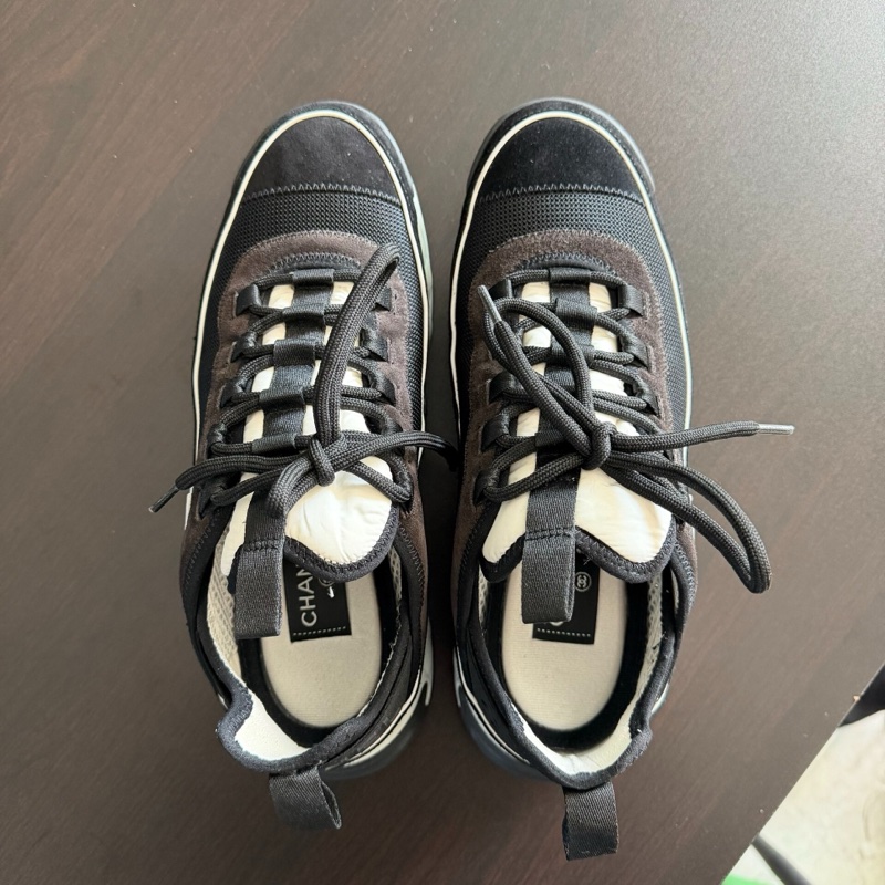 Chanel香奈兒黑色氣墊運動鞋 size：41碼-3