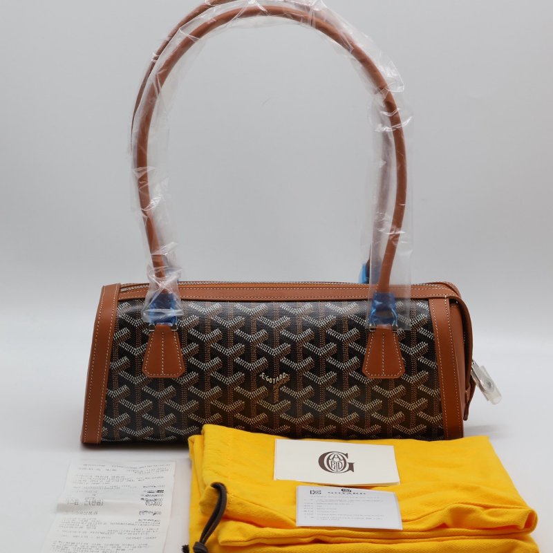 GOYARD Bonbonniere法棍包 - 棕-9