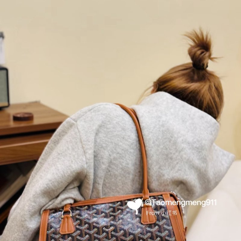 GOYARD Bonbonniere法棍包 - 棕-10