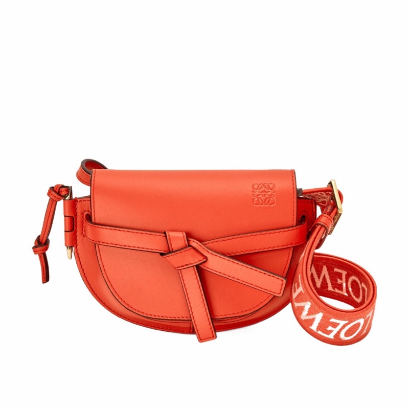 Loewe 女士 迷你Gate Dual 徽標單肩包均碼碼MINI、21cm*9.5cm*12.5cm-1