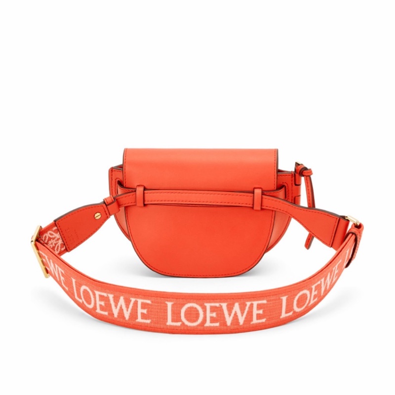 Loewe 女士 迷你Gate Dual 徽標單肩包均碼碼MINI、21cm*9.5cm*12.5cm-2