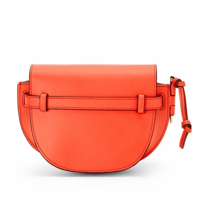 Loewe 女士 迷你Gate Dual 徽標單肩包均碼碼MINI、21cm*9.5cm*12.5cm-3