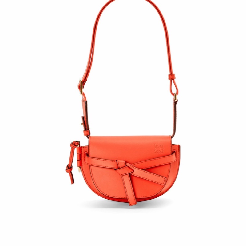 Loewe 女士 迷你Gate Dual 徽標單肩包均碼碼MINI、21cm*9.5cm*12.5cm-4