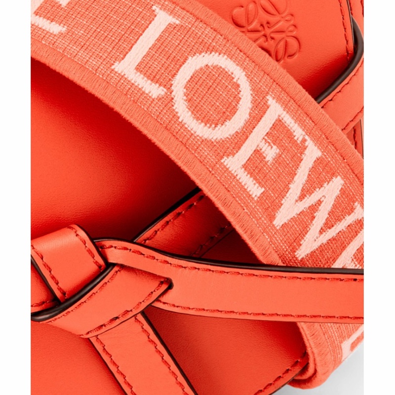 Loewe 女士 迷你Gate Dual 徽標單肩包均碼碼MINI、21cm*9.5cm*12.5cm-8