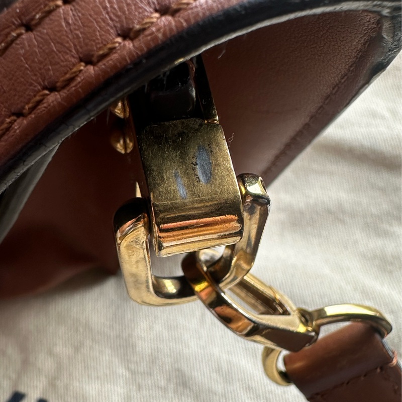 Louis Vuitton 達芙妮DAUPHINE mini 口蓋包(揹帶可調整）-24