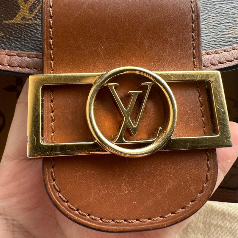 Louis Vuitton 達芙妮DAUPHINE mini 口蓋包(揹帶可調整）-27