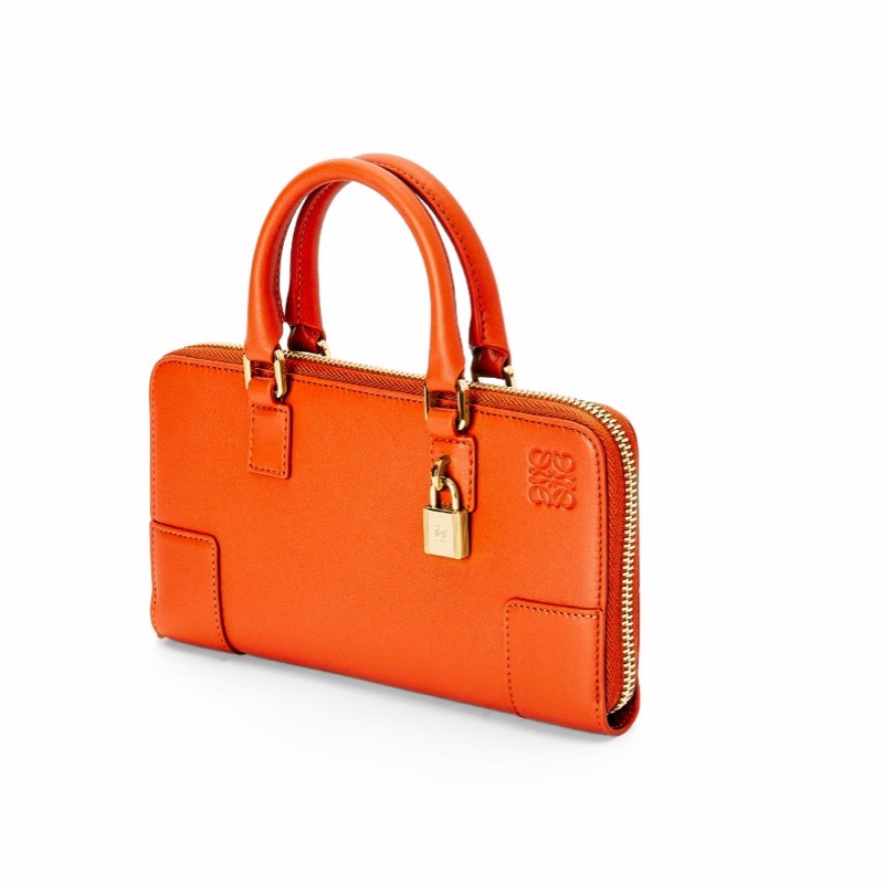 Loewe 女士 Amazona 拉鍊單肩包均碼碼MINI、19.5 X 2.3 X 10.5 CM-2