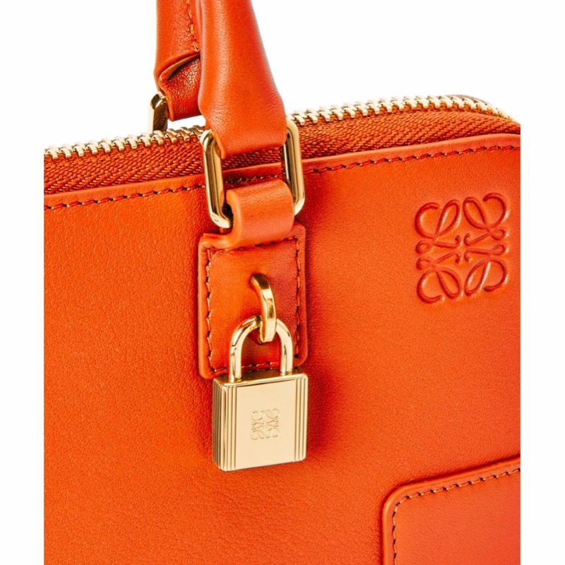 Loewe 女士 Amazona 拉鍊單肩包均碼碼MINI、19.5 X 2.3 X 10.5 CM-6