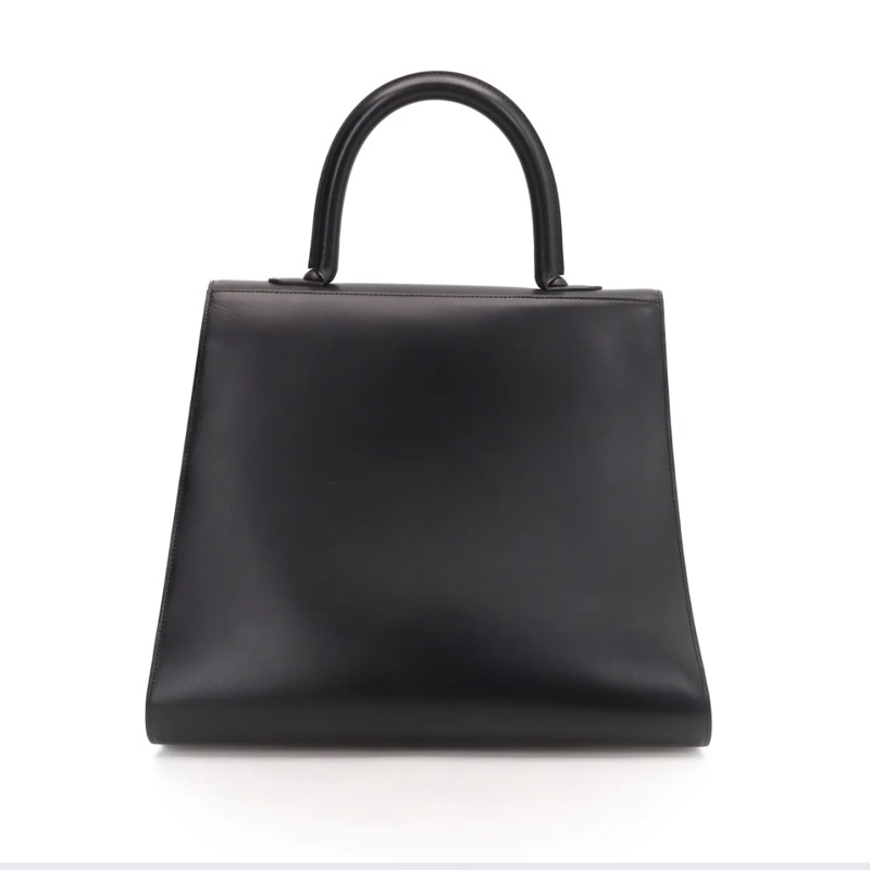 德爾沃brilliant 黑色字母塗鴉中號手提單肩斜挎包-6