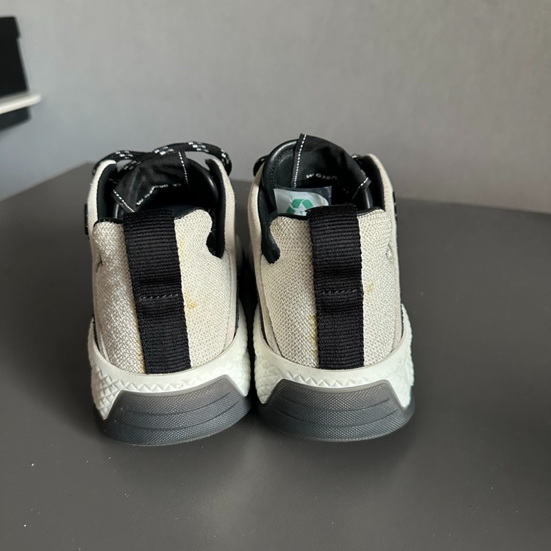 CHANEL/香奈兒 黑白熊貓格菱紋運動鞋 37碼-2