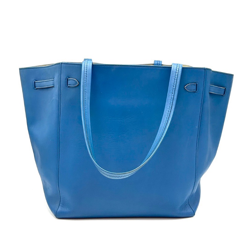 CELINE 藍色CabasPhantom抽繩托特27*29*17 98新配件塵袋-6