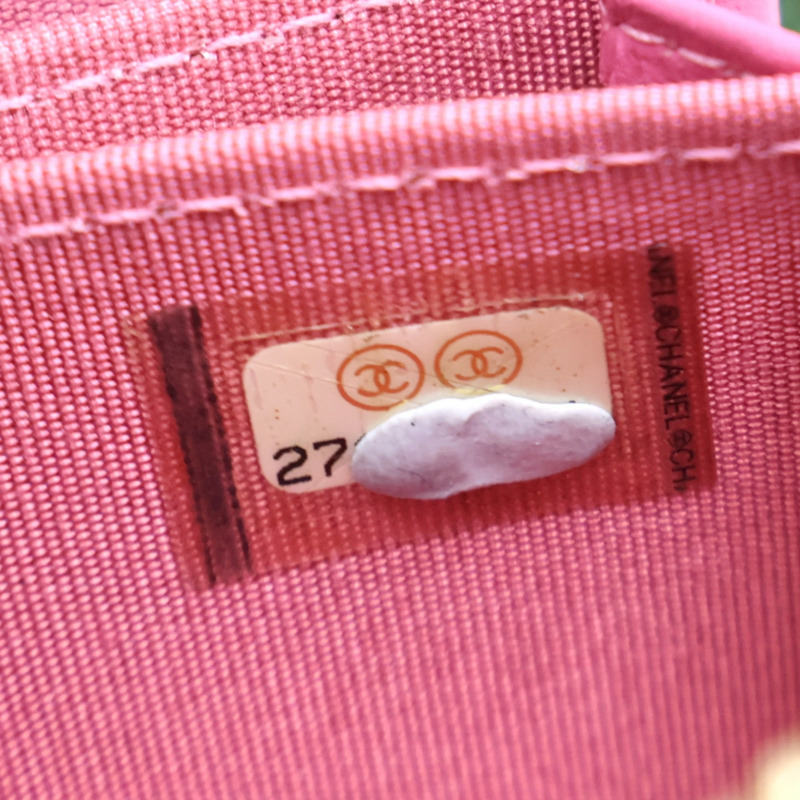 三色 菱格紋 牛皮 拉鍊 零錢包【CHANEL 香奈兒】-6