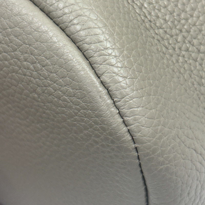 灰色 牛皮 水桶包 兩用包【PRADA 普拉達】 1BE072-9