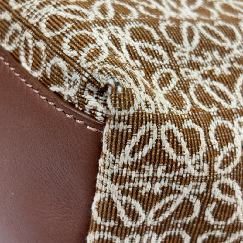 棕色 Anagram 帆布 Cubi Bag 【LOEWE 羅威】 A906K75X06-11