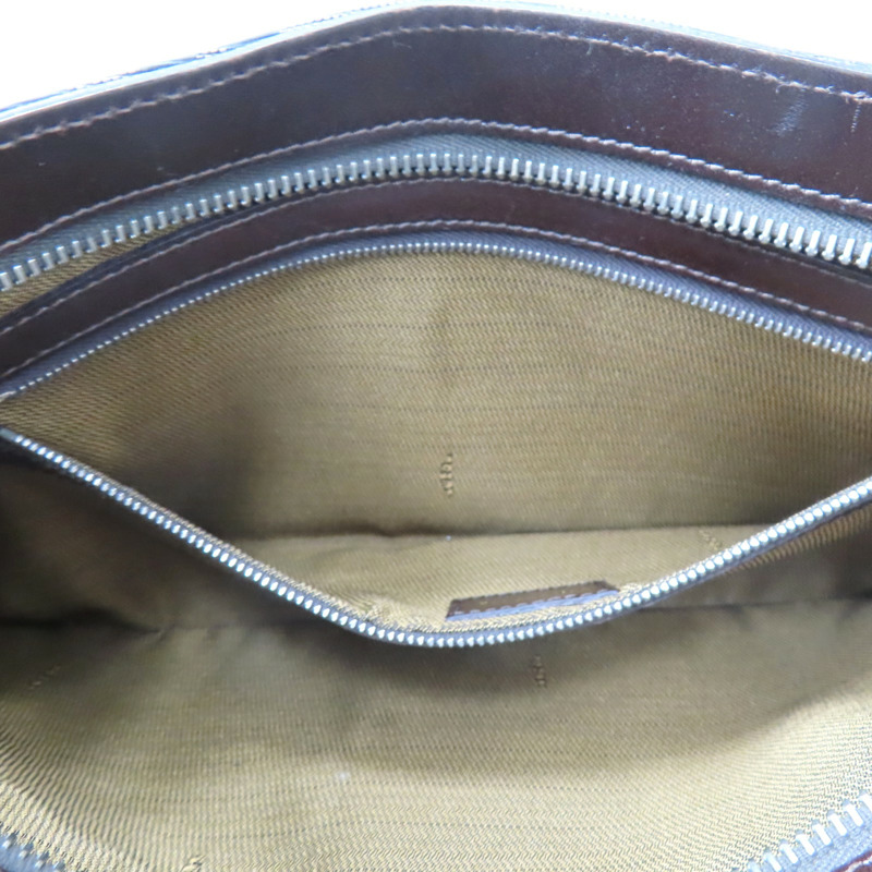 棕色 Zucca帆布 肩背包【FENDI 芬迪】 0915885992-6