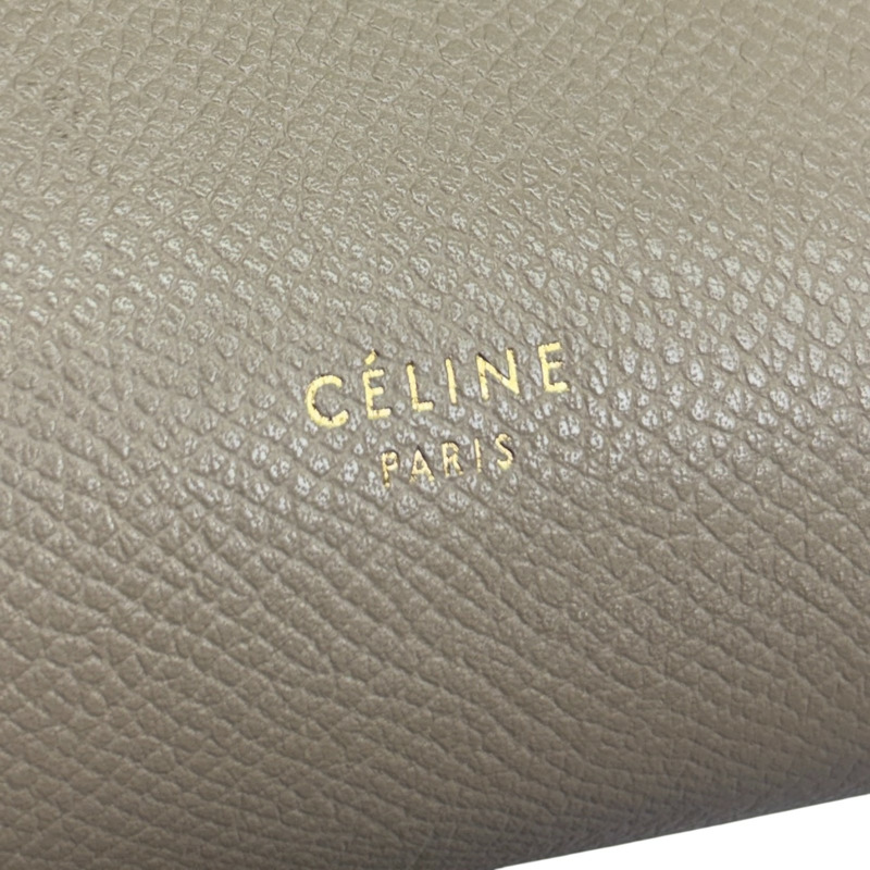 米色 牛皮 Micro Belt Bag 兩用包【CELINE 賽琳】 189153ZVA.18LT-6