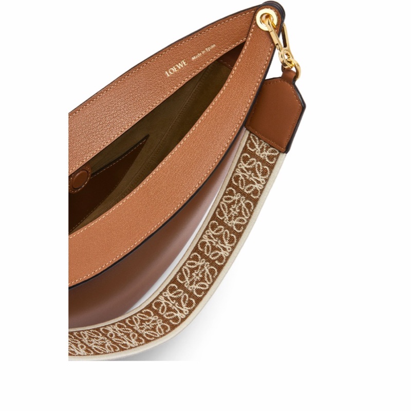 Loewe 女士 Luna提花單肩包均碼碼常規、29.5×8×27CM-5