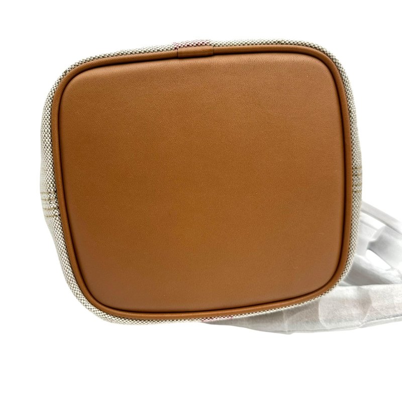 【美收精品】Burberry 帆布水桶包 C-158【隔月月中將轉賣至日本 上架期限30天】-4