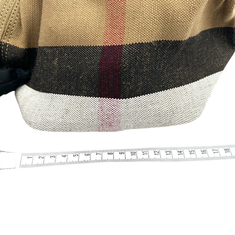 【美收精品】Burberry 帆布水桶包 C-158【隔月月中將轉賣至日本 上架期限30天】-11