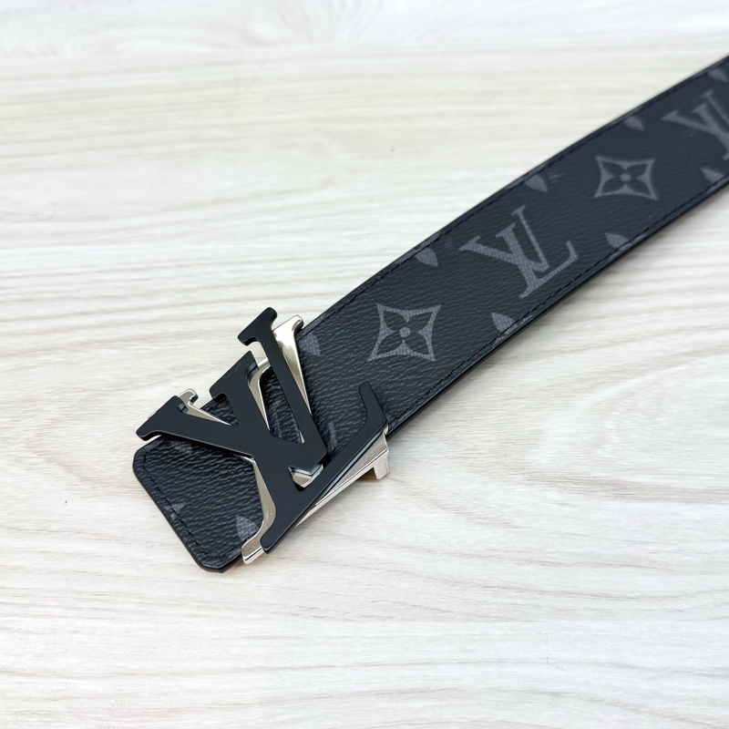 LV黑灰LV Shake 40毫米雙面皮帶 M0714U-2
