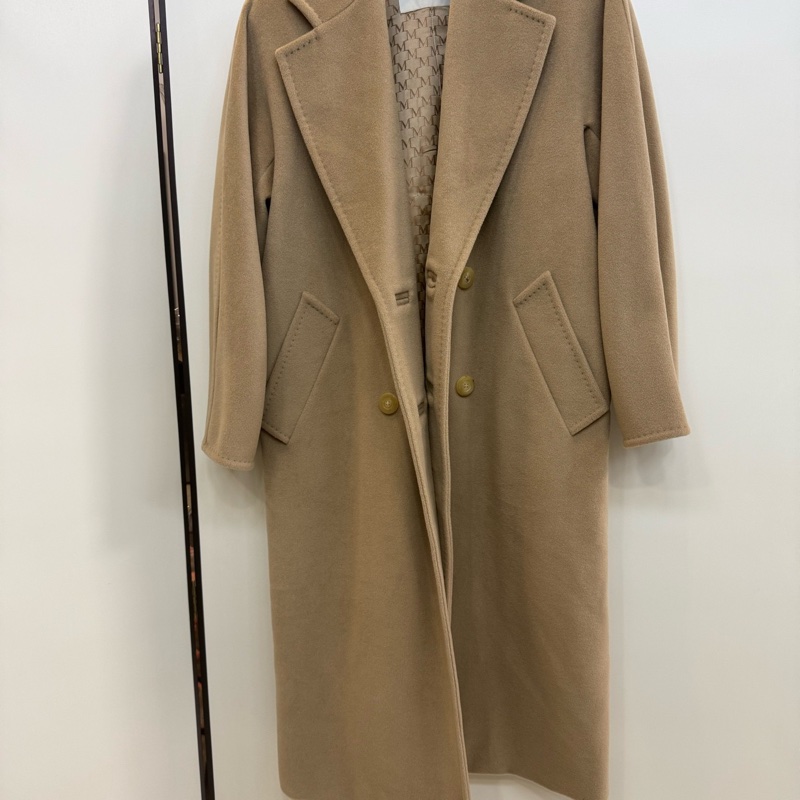 Max mara 麥絲瑪拉 101801 駝色羊毛大衣 34碼150/76A-1