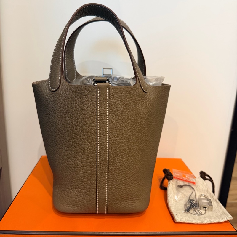 Hermes picotin 18 大象灰-3
