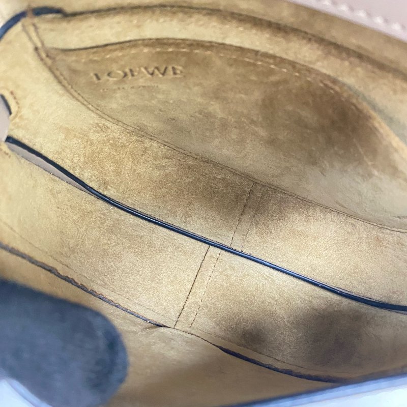 △ Loewe 羅意威 Mini Gate Beige Calfskin Shoulder Bag 淺褐色小牛皮肩背袋 -257027906-15