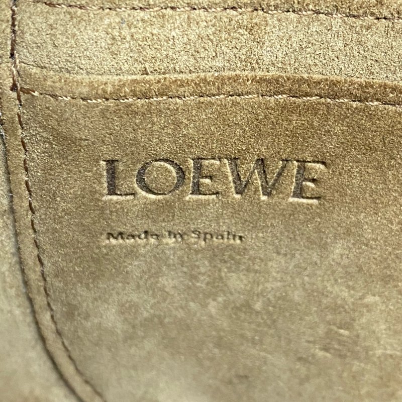 △ Loewe 羅意威 Mini Gate Beige Calfskin Shoulder Bag 淺褐色小牛皮肩背袋 -257027906-16